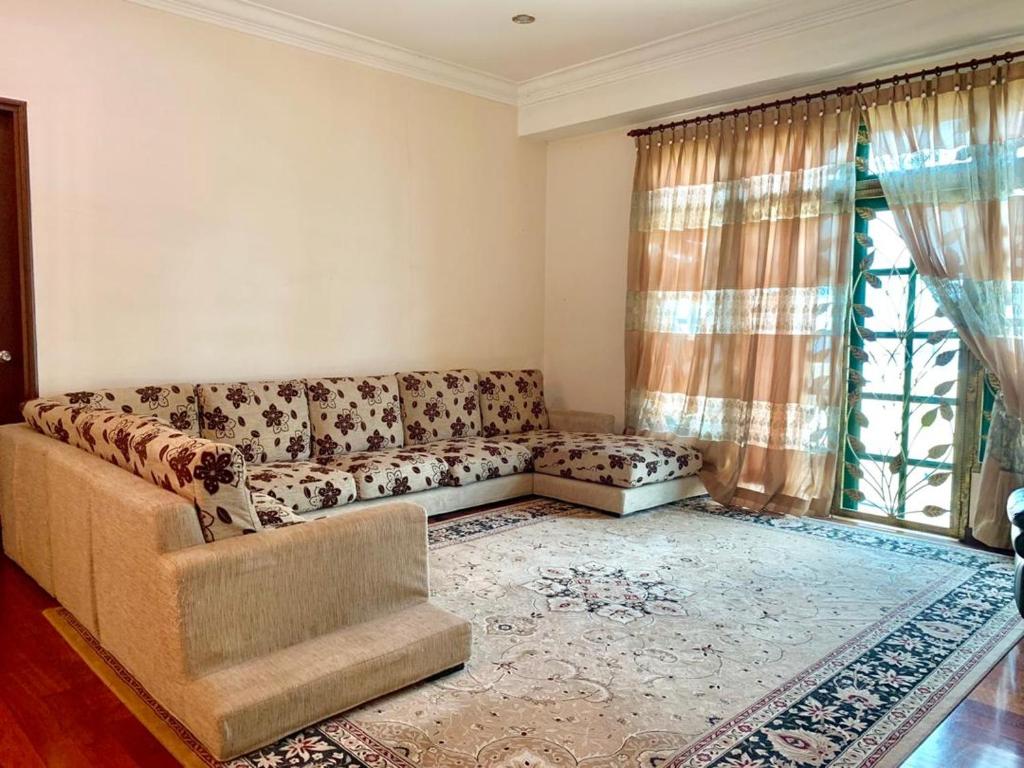 Posezení v ubytování VILLA SHAMIR