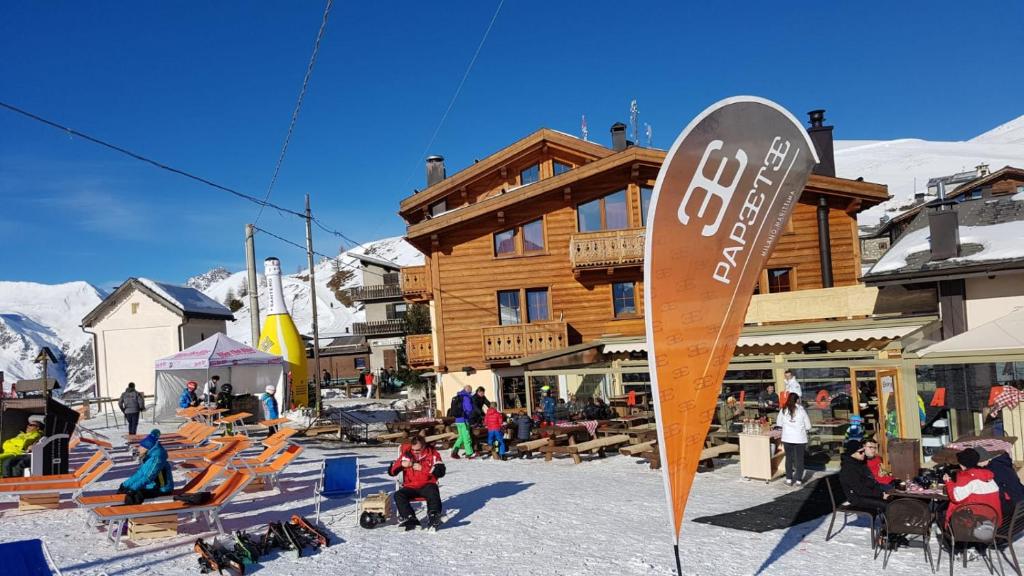 Hosté ubytování Alpino Lodge Bivio