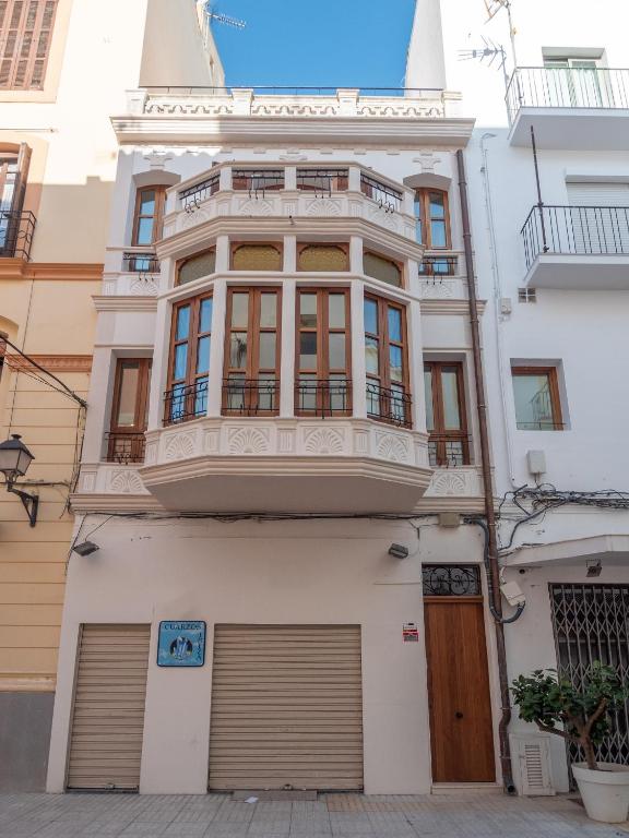Budova, kde se apartmán nachází