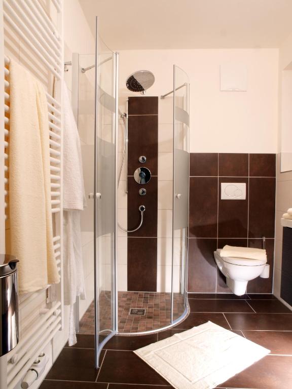 Koupelna v ubytování Ferienzimmer Paunger