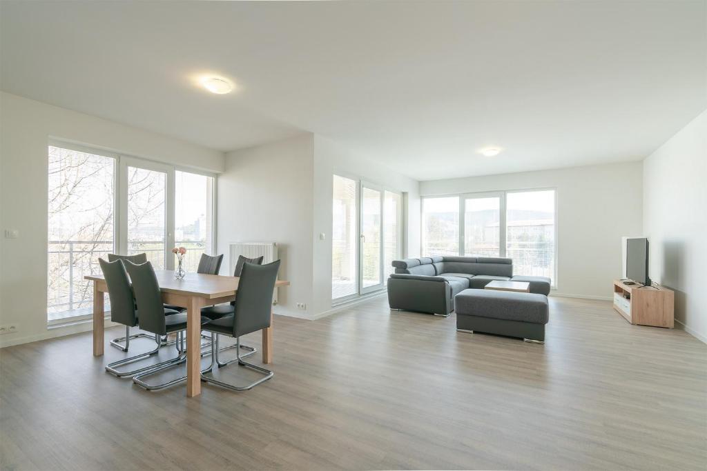 Posedenie v ubytovaní Apartmány Noviny