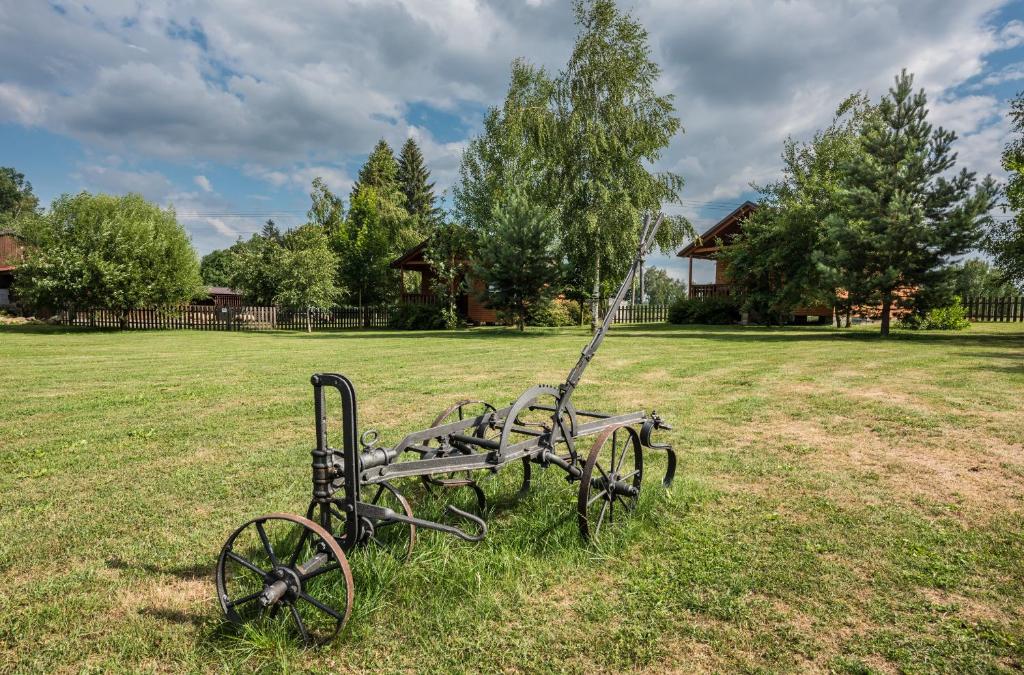 Zahrada ubytování Penzion U Lišky