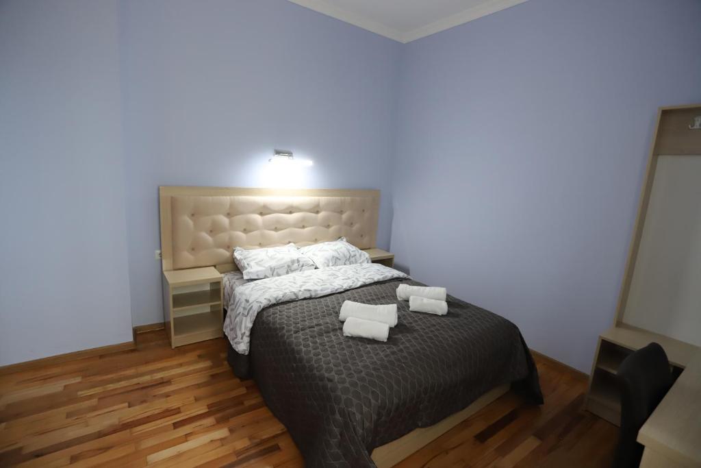 Postel nebo postele na pokoji v ubytování Hotel Hollywood