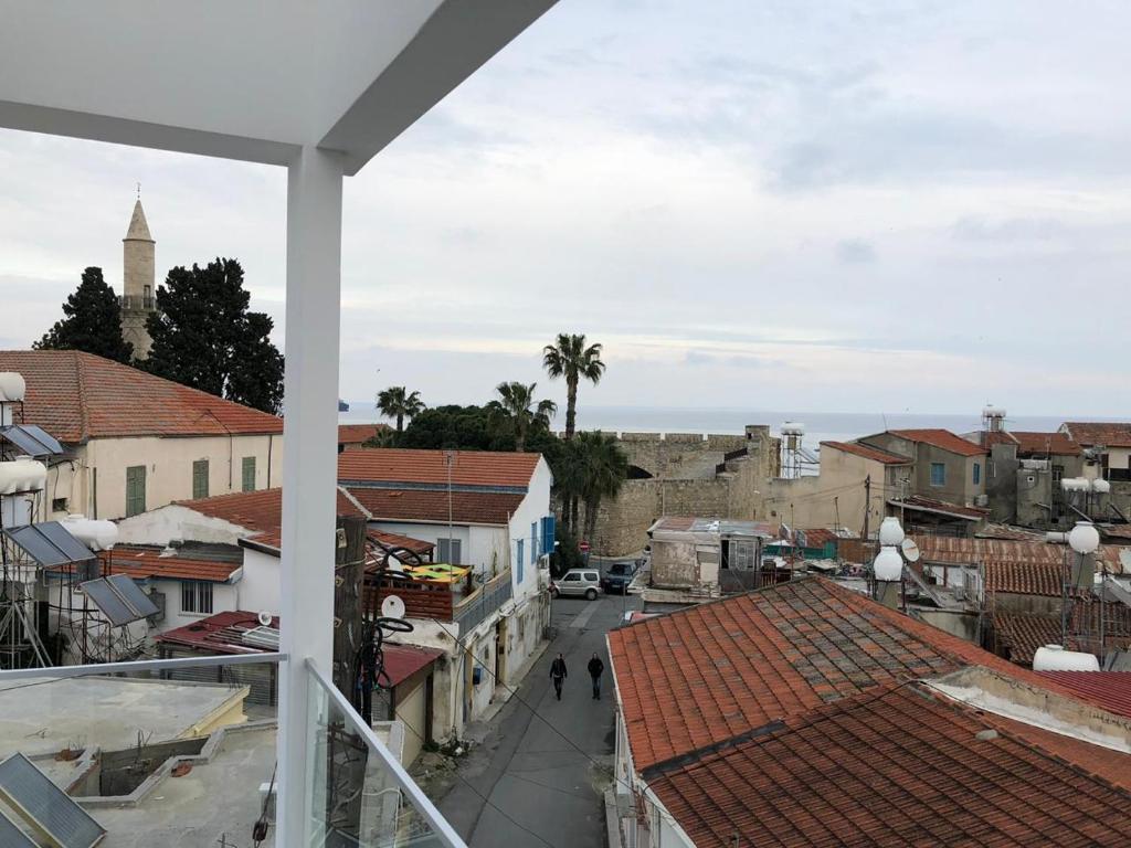 Budova, kde se aparthotel nachází