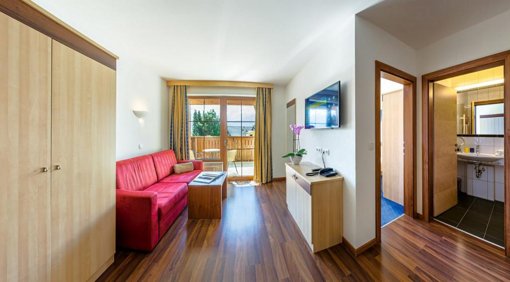 Posezení v ubytování Apart-Hotel Aurora Fiss