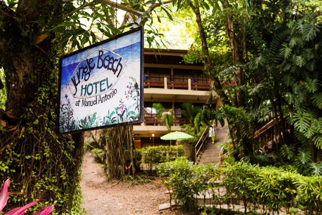 Zahrada ubytování Jungle Beach Hotel Manuel Antonio