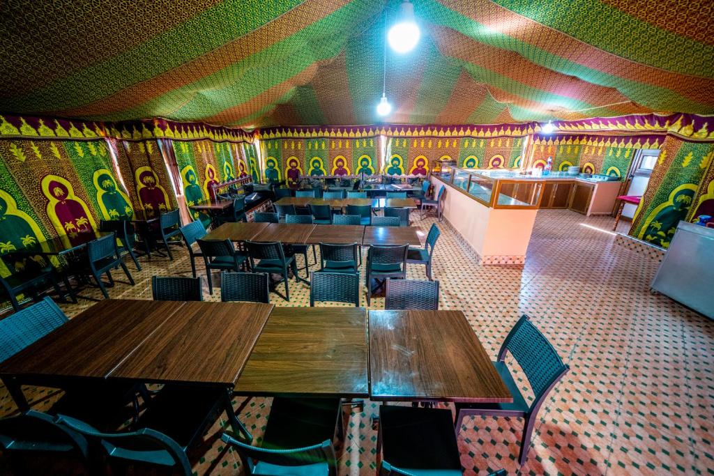 Restaurace v ubytování Moroccan House