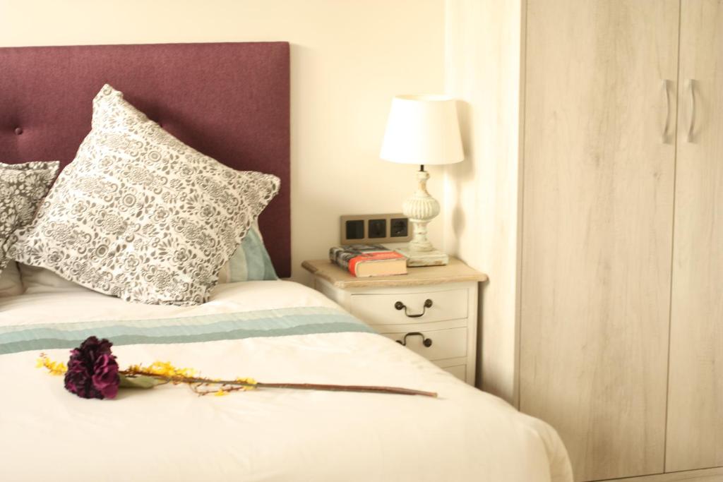 Posteľ alebo postele v izbe v ubytovaní Seafront Apartment in Palamós