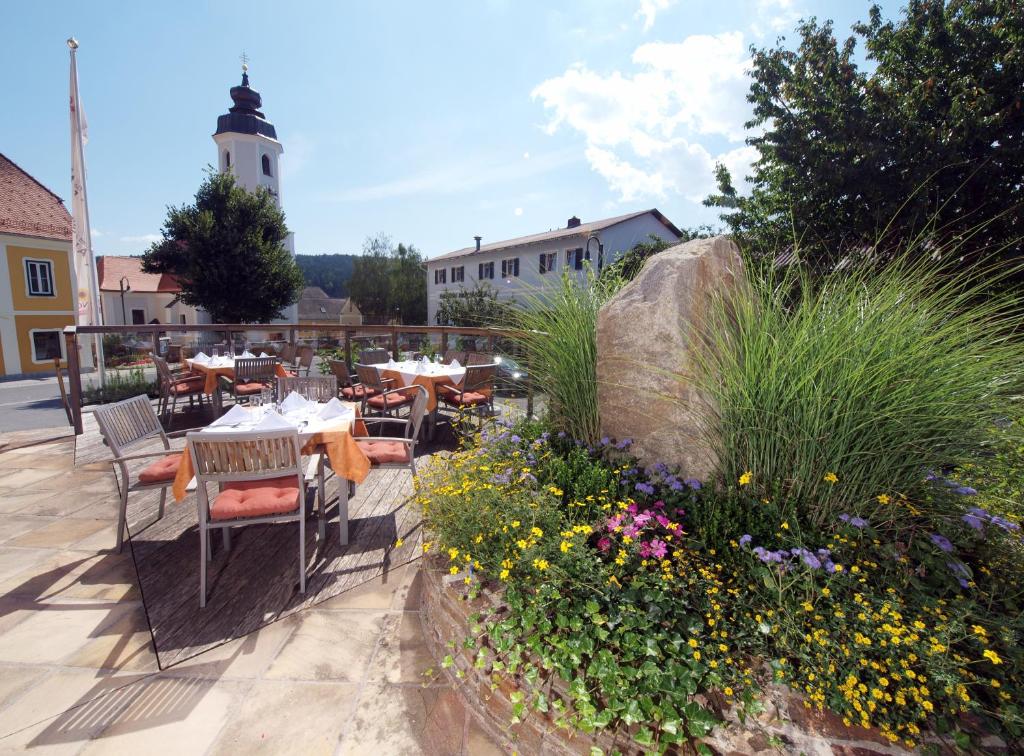 Restaurace v ubytování Ferienzimmer Paunger