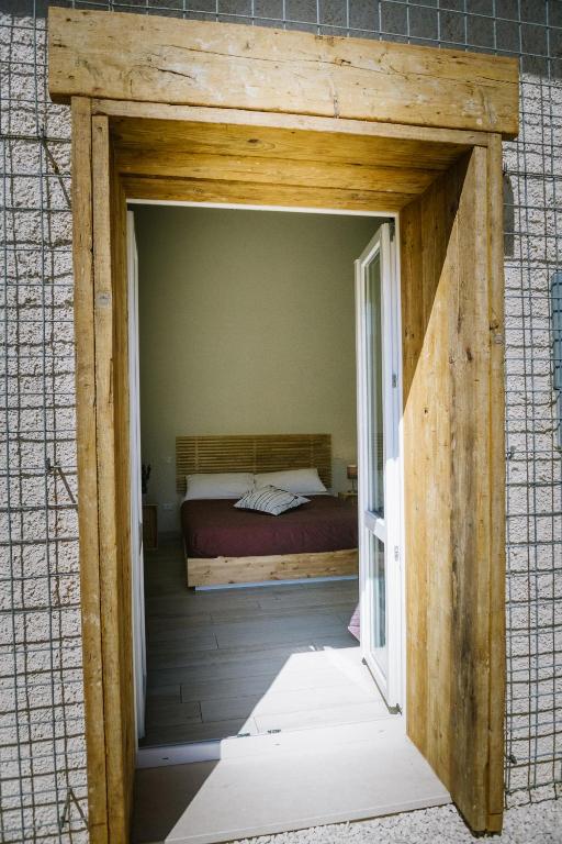 Postel nebo postele na pokoji v ubytování Ciatu Miu