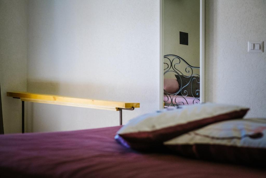 Postel nebo postele na pokoji v ubytování Ciatu Miu