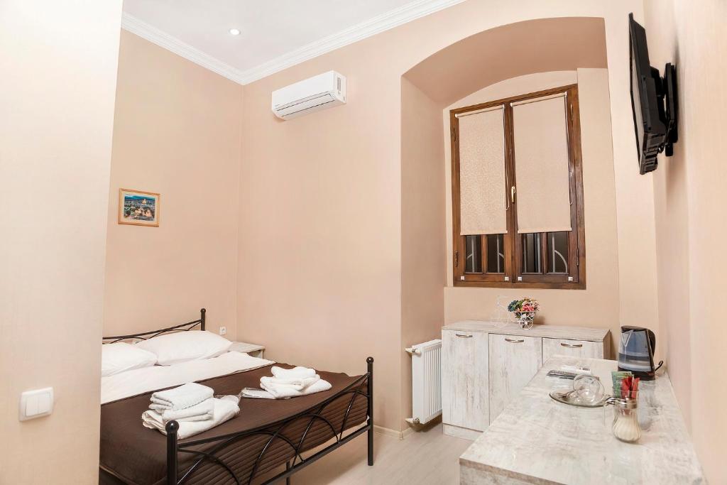 Postel nebo postele na pokoji v ubytování HOME 6