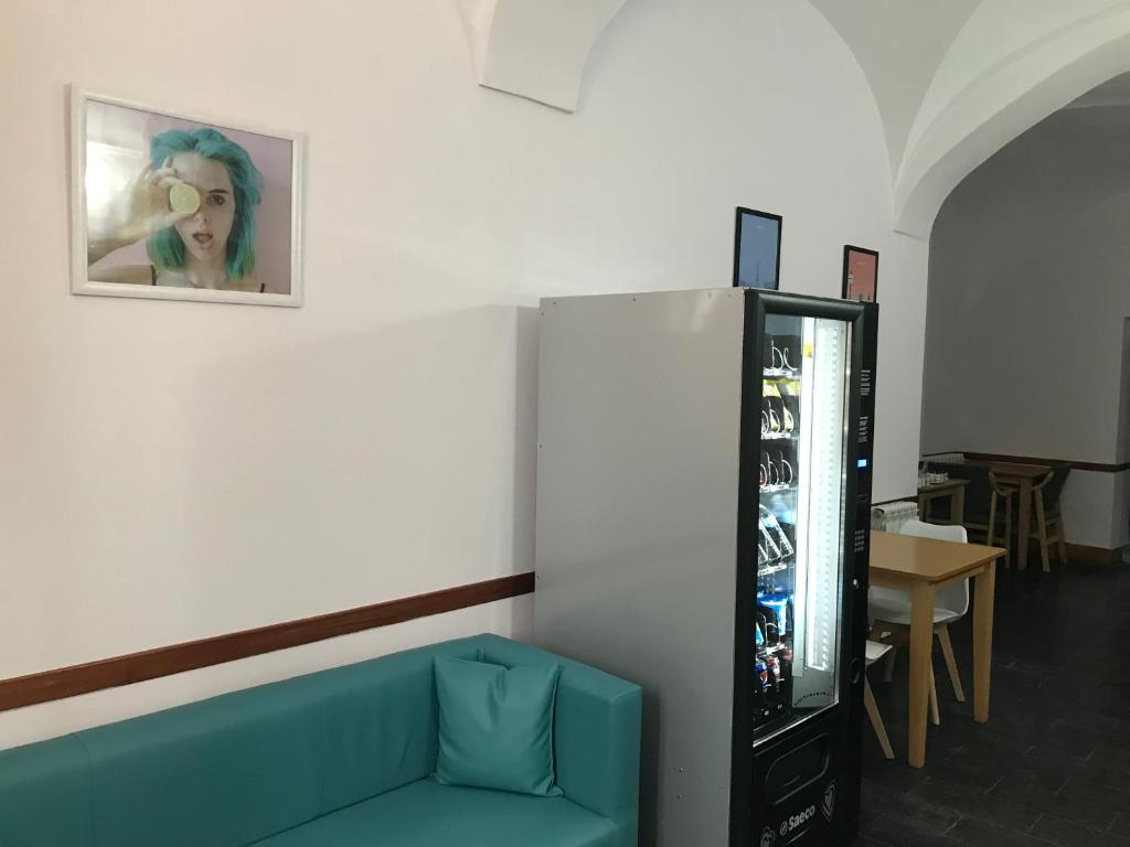 Posedenie v ubytovaní Albergue las Veletas