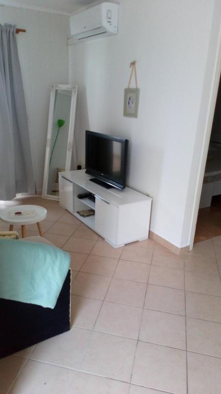 Televízia a/alebo spoločenská miestnosť v ubytovaní Apartments Jurić - Zablaće