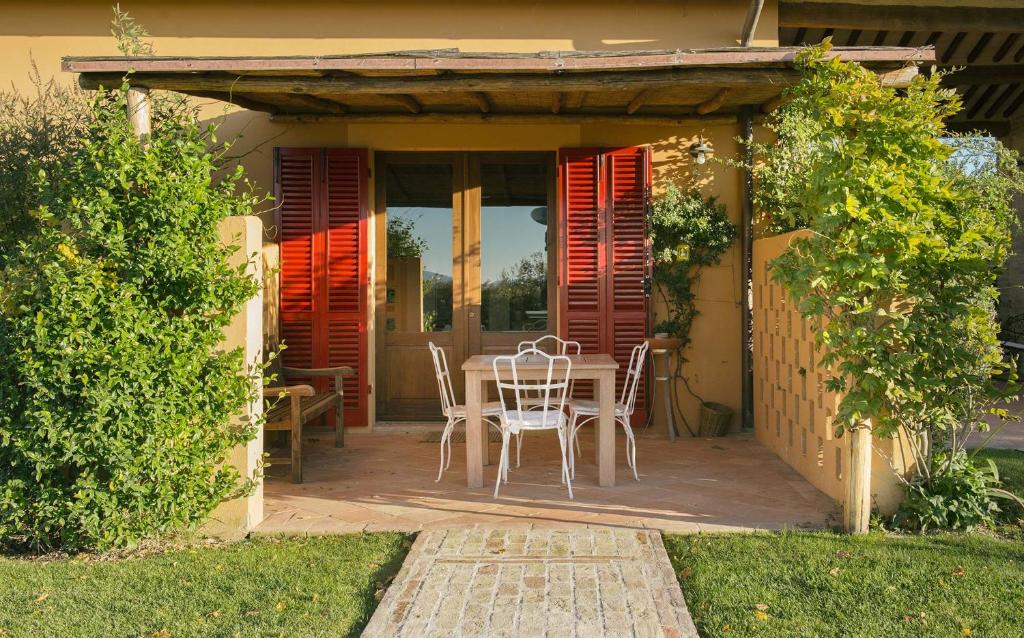 Ogród w obiekcie Tenuta dei Mori-Wine Relais Events