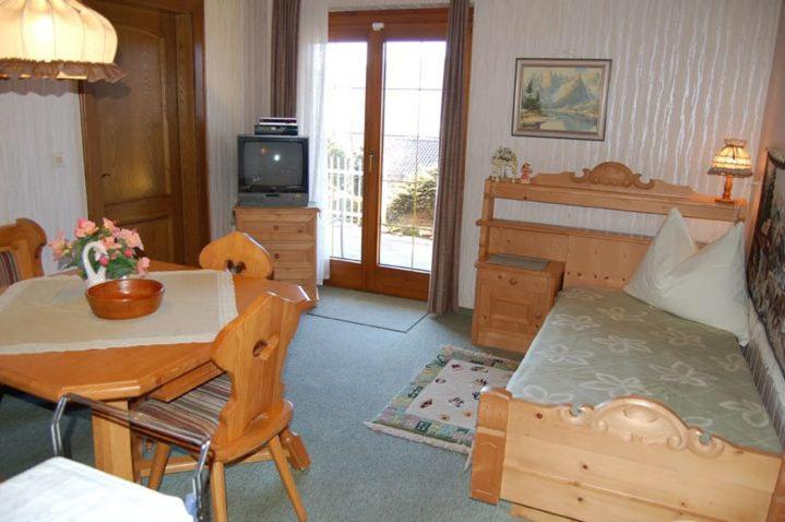 TV a/nebo společenská místnost v ubytování Haus Elfriede