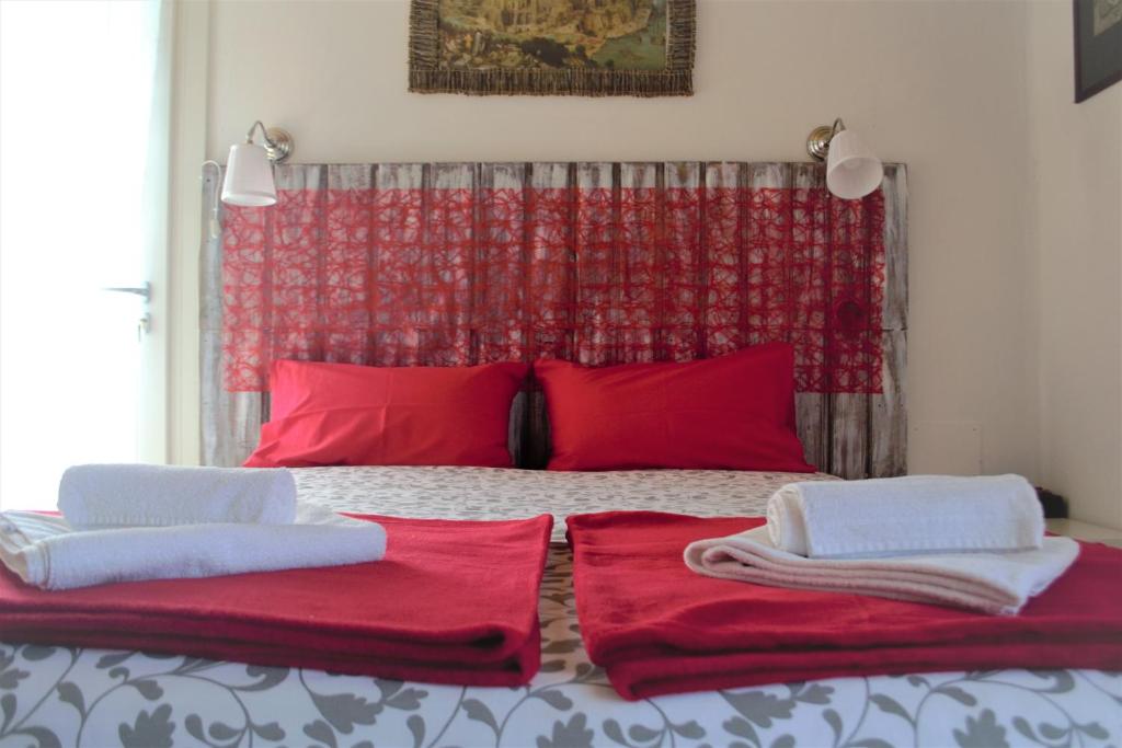 Postel nebo postele na pokoji v ubytování B&B Cappuccini