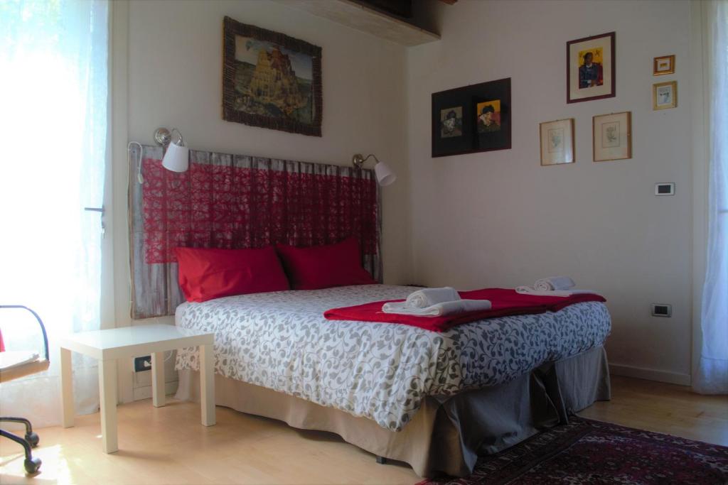 Postel nebo postele na pokoji v ubytování B&B Cappuccini