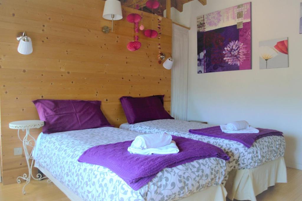 Postel nebo postele na pokoji v ubytování B&B Cappuccini