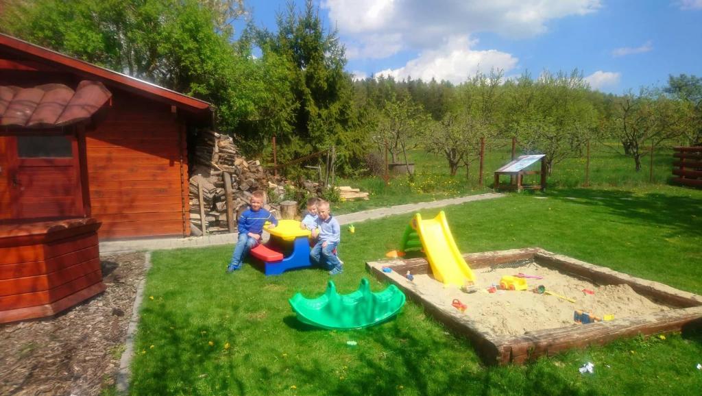 Herní místnost nebo prostor pro děti v ubytování Ubytovanie V Súkromí Samuel