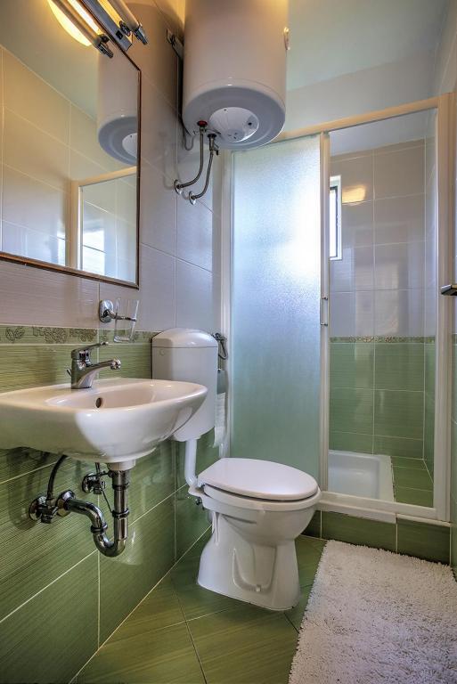 Koupelna v ubytování Apartment Ena 2