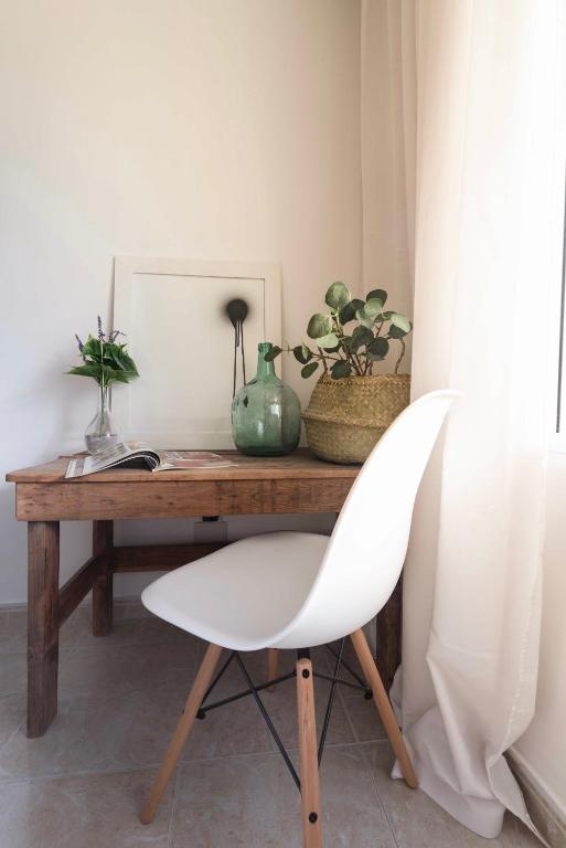 A seating area at Lacatorce Apartment