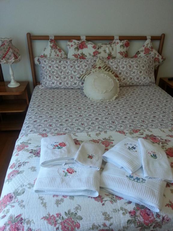 Postel nebo postele na pokoji v ubytování Bed & Bistrò Che Piasì