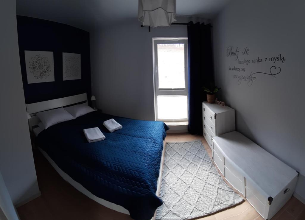 Posteľ alebo postele v izbe v ubytovaní Apartament Nr 16 Szklarska Poręba