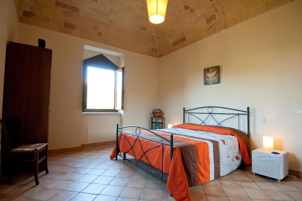 Postel nebo postele na pokoji v ubytování Casa dell'Orto