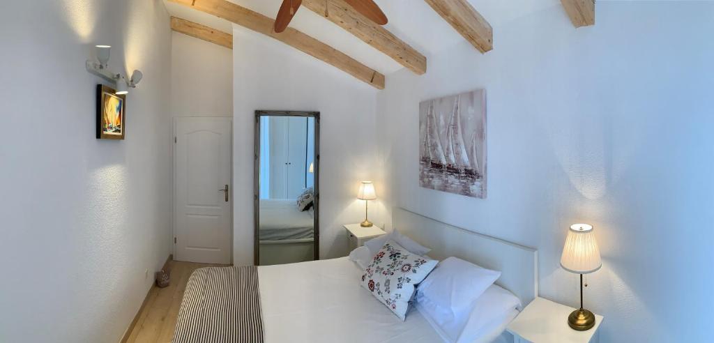 Postel nebo postele na pokoji v ubytování Summer house Villa Margarita