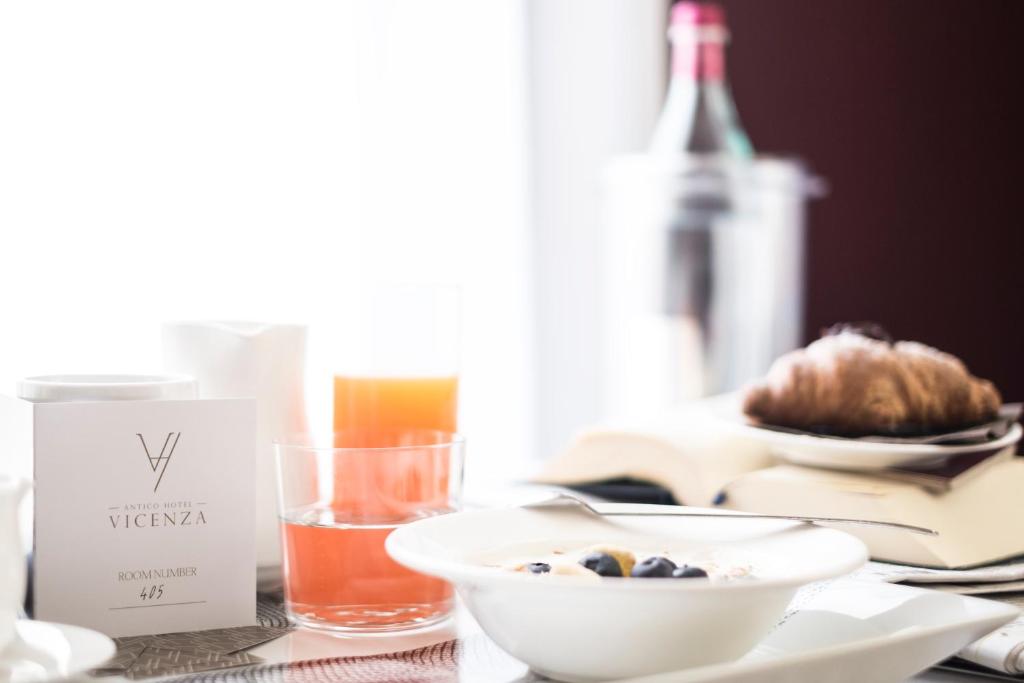 Nápoje v ubytování Antico Hotel Vicenza