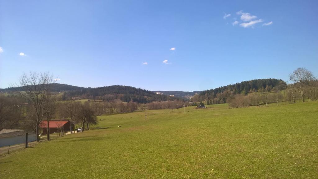 Příroda nedaleko ubytování v soukromí
