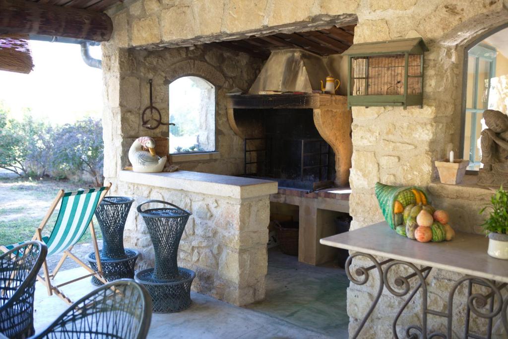 Fotografie z fotogalerie ubytování gîte Mas Antinea v destinaci Mazan