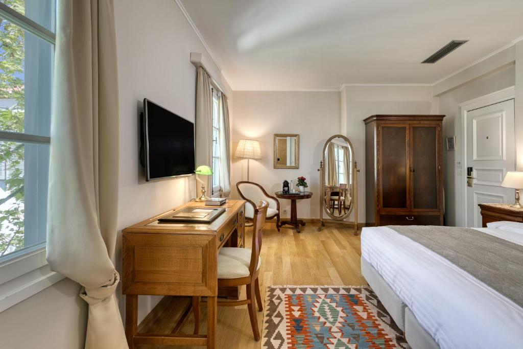 TV o dispositivi per l'intrattenimento presso Hotel Leto Hydra