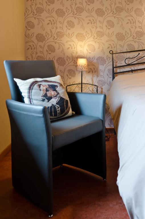 Postel nebo postele na pokoji v ubytování B&B Euverbraeke