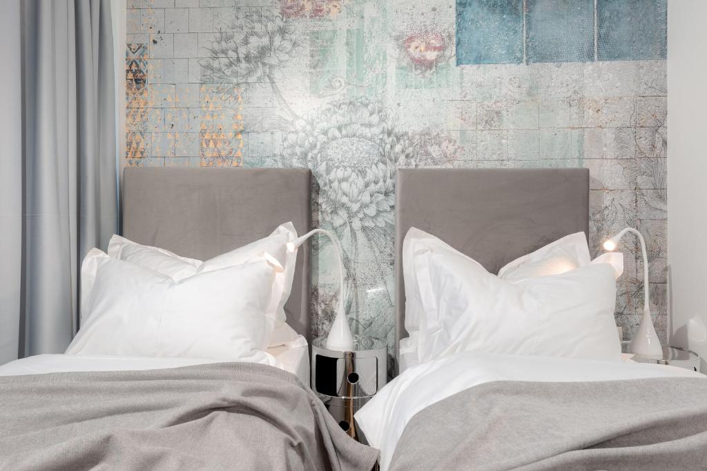 Postel nebo postele na pokoji v ubytování Skaline Luxury rooms Split