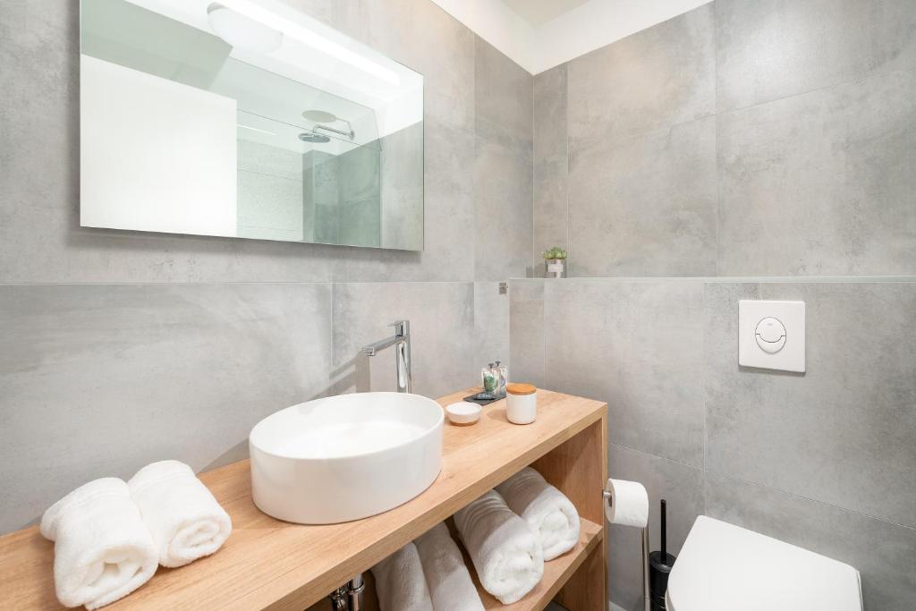 Koupelna v ubytování Skaline Luxury rooms Split