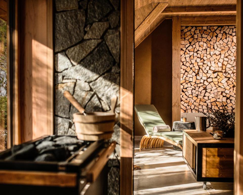 Predel za sedenje v nastanitvi Boutique hotel Vila Planinka