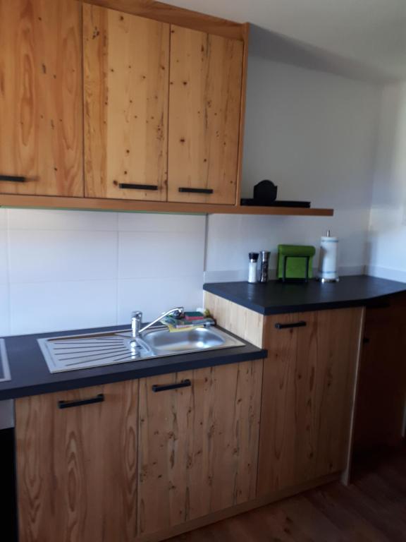 Kuchnia lub aneks kuchenny w obiekcie Pension Tannhof
