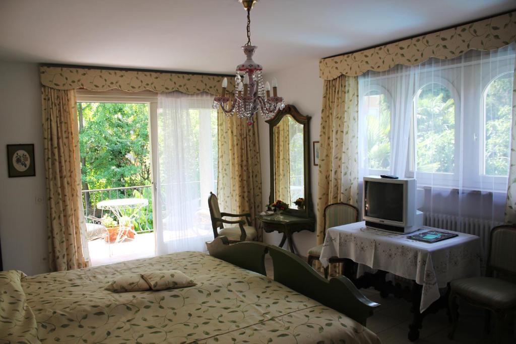 Postel nebo postele na pokoji v ubytování Villa Olevano