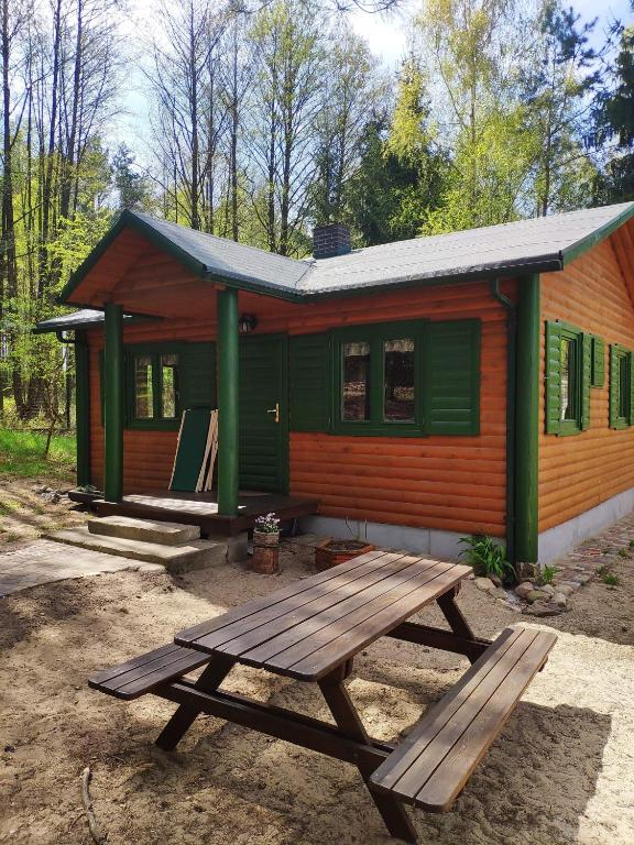 Agroturystyka Oaza Ciszy i Spokoju - Chalet Met Twee Slaapkamers