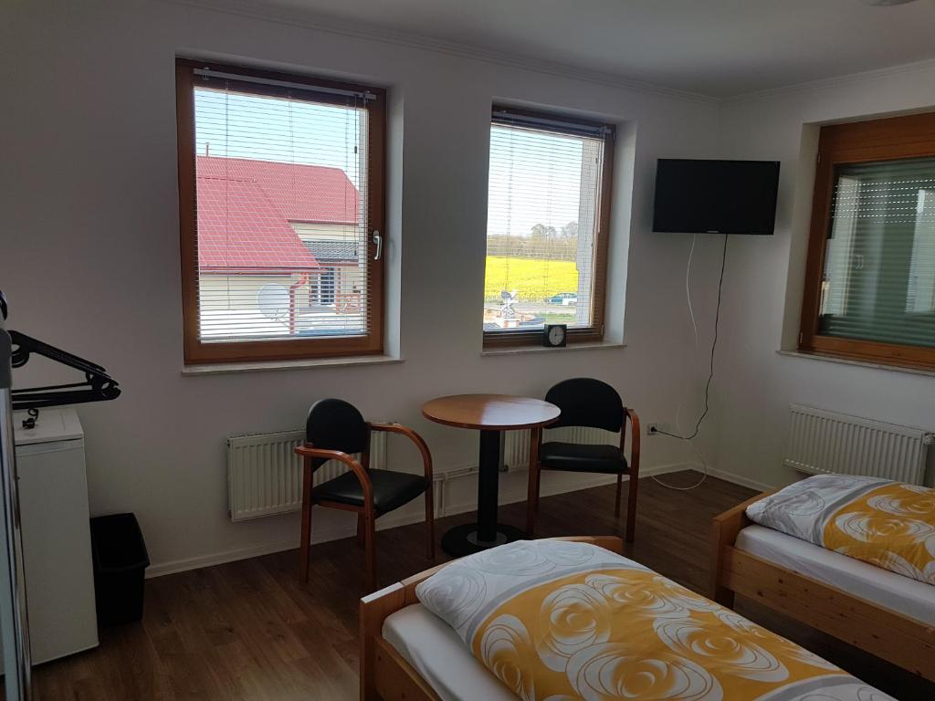 Ferienhaus Schiffer - Grande Chambre Lits Jumeaux