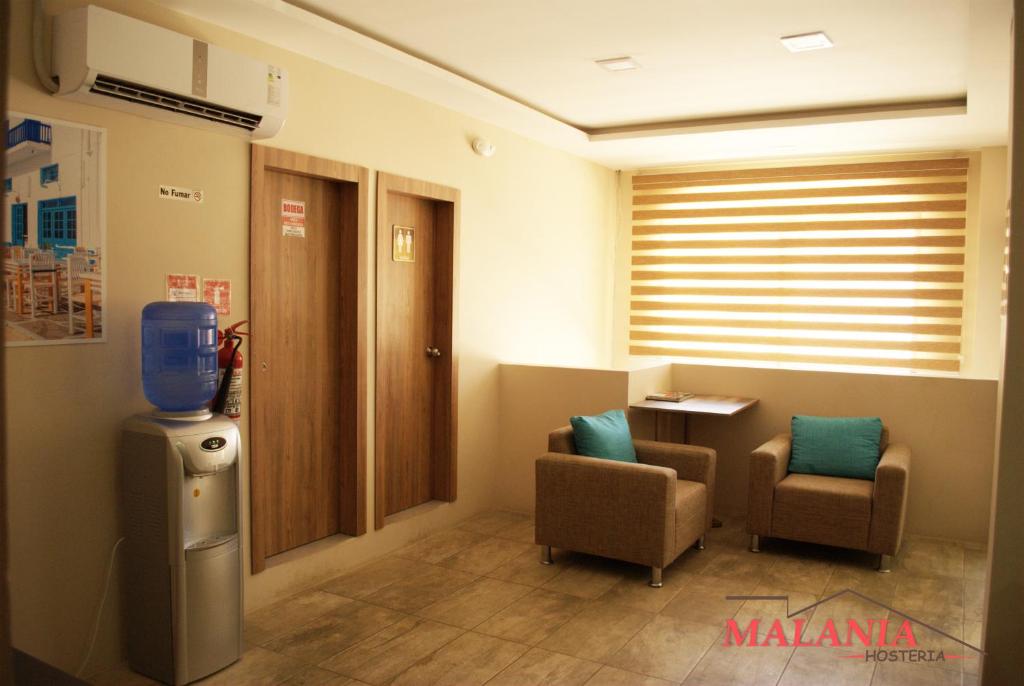 Posezení v ubytování Hostal Malania