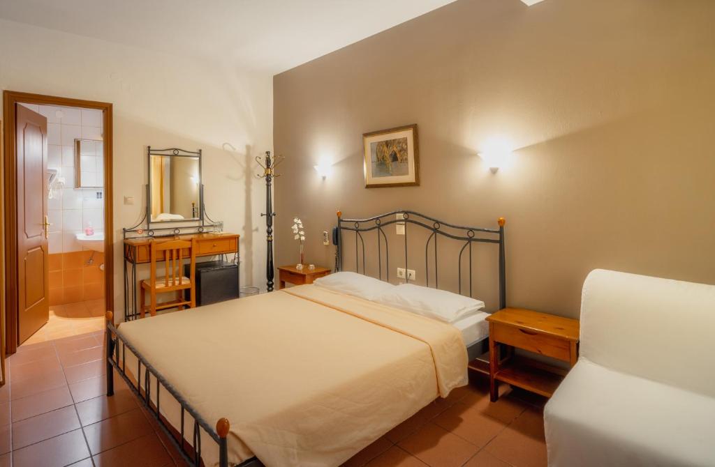 Postel nebo postele na pokoji v ubytování River Side Rooms