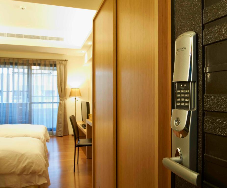 Postel nebo postele na pokoji v ubytování Master Hotel