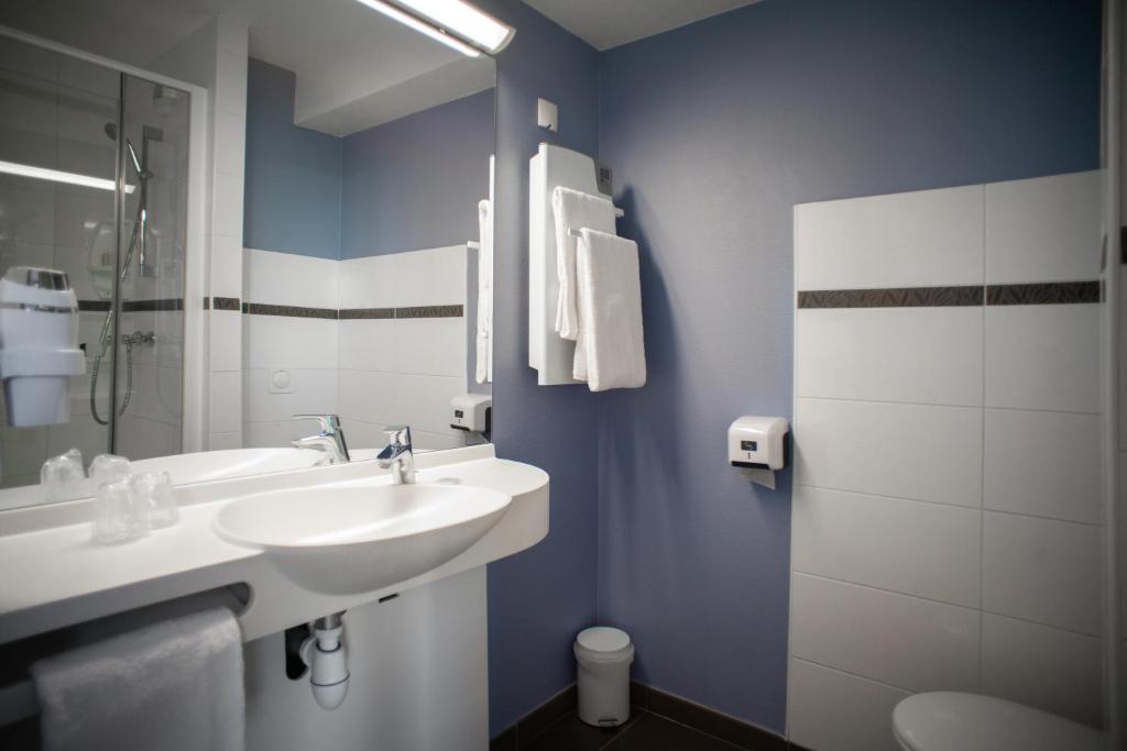 Koupelna v ubytování Ace Hôtel Toulouse Blagnac