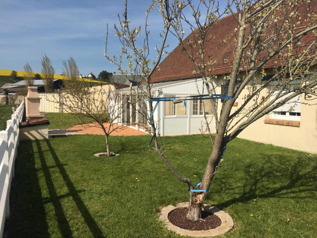 Zahrada ubytování B&B de Saint Come de Fresné