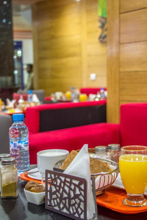 Comida en el hotel o alrededores