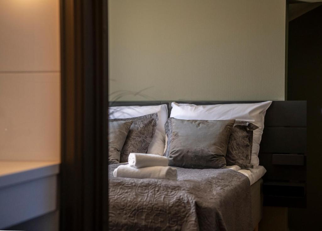 Posezení v ubytování Hotel Fredrikstad