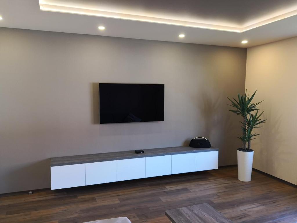 TV a/nebo společenská místnost v ubytování Bonito apartment
